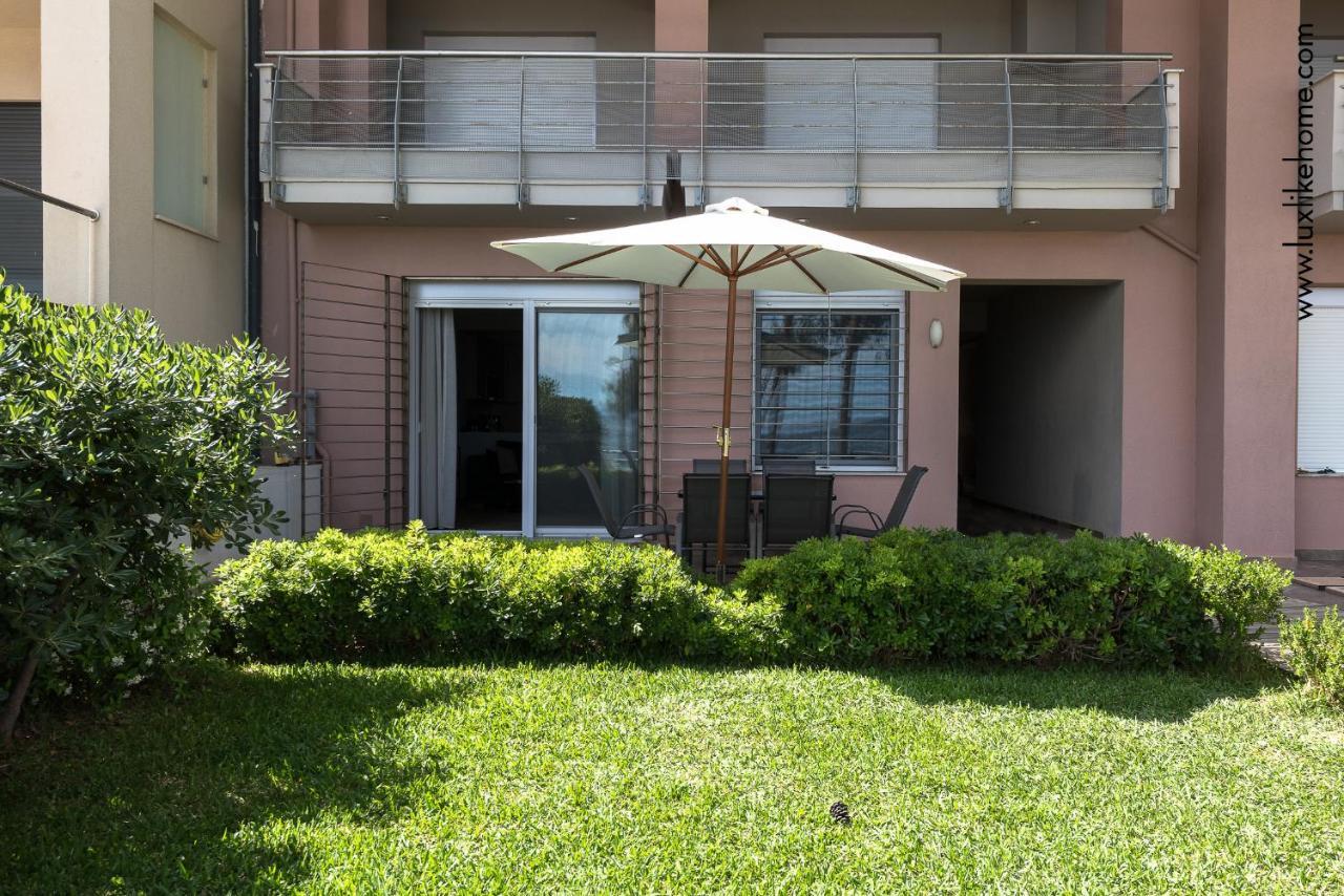 #Luxlikehome - Mediterranee Beachfront Summer House Kalyves Polygyrou Exterior foto